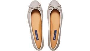 Margaux The Demi Dove Nappa Leather Ballet Flats Womens 7.5 EU 37.5 NIB